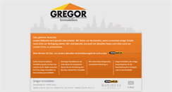 Desktop Screenshot of gregor-immobilien.com